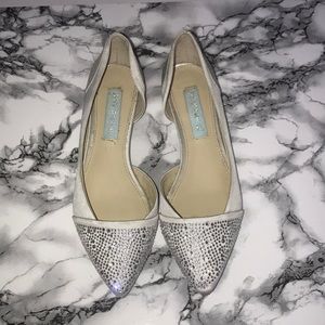 Betsey Johnson Blue Collection Flats